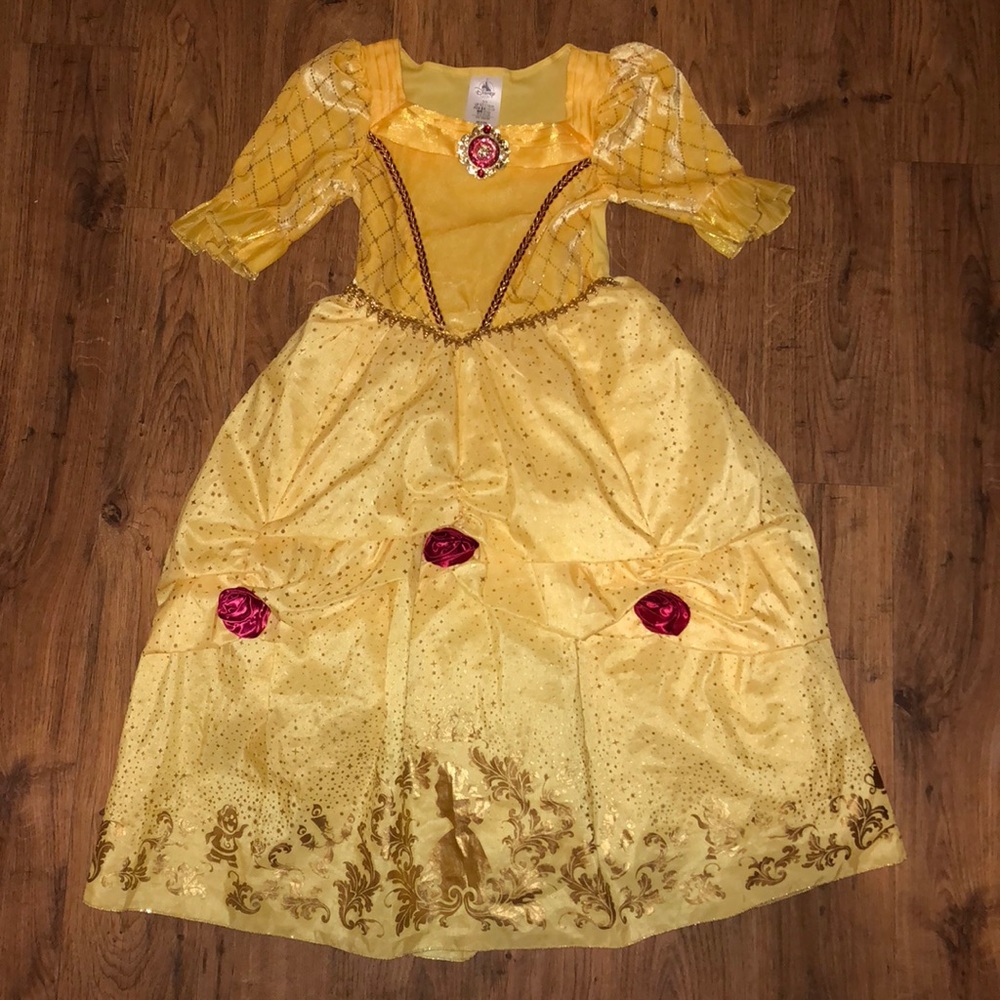 Disney store Belle dress up dress